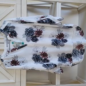 Daniel Rainn Koda Split Neck Blouse